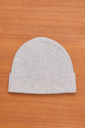 Pearl Grey Clyde Wool Beanie
