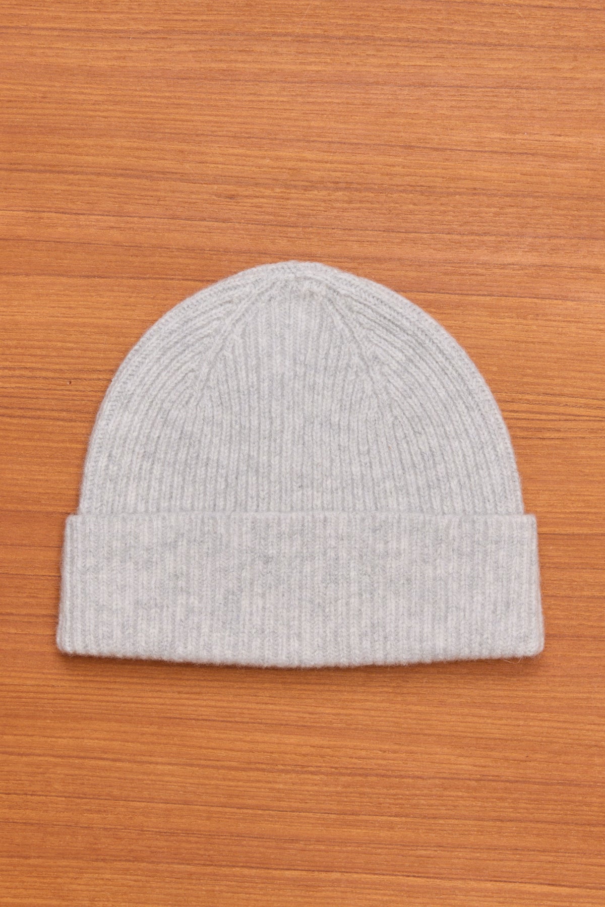 Pearl Grey Clyde Wool Beanie