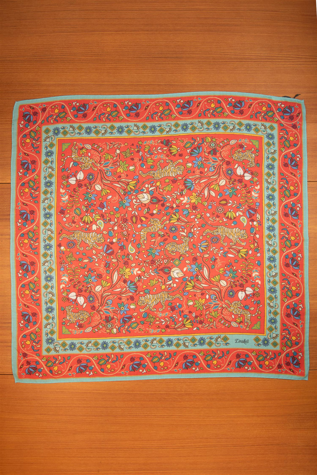 RED TIGER GARDEN BANDANA