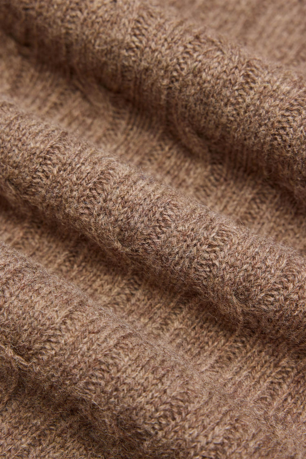 Tundra Cable Knit Shetland Wool Jumper