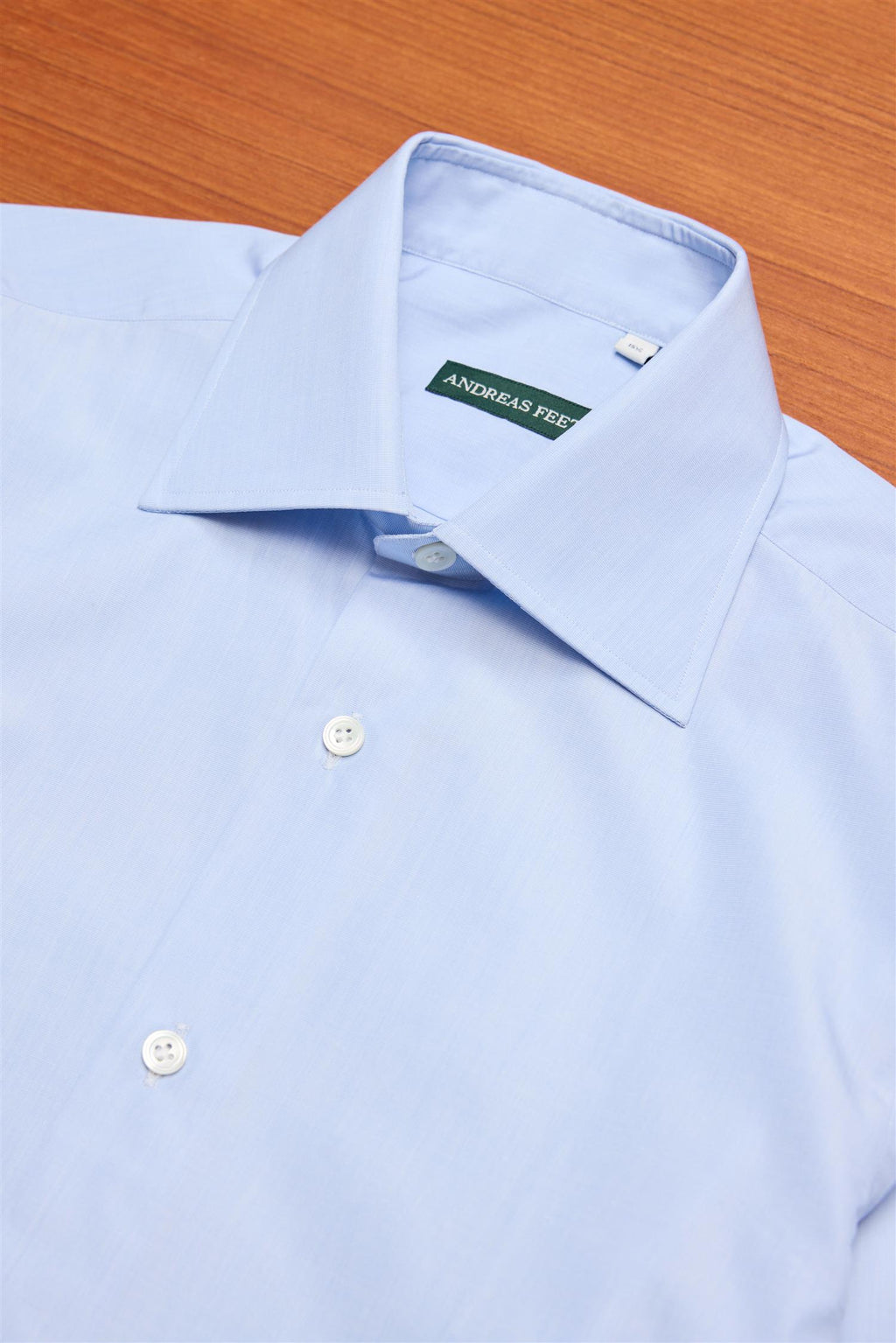 HG Light Blue Fil-a-Fil Spread Collar Shirt