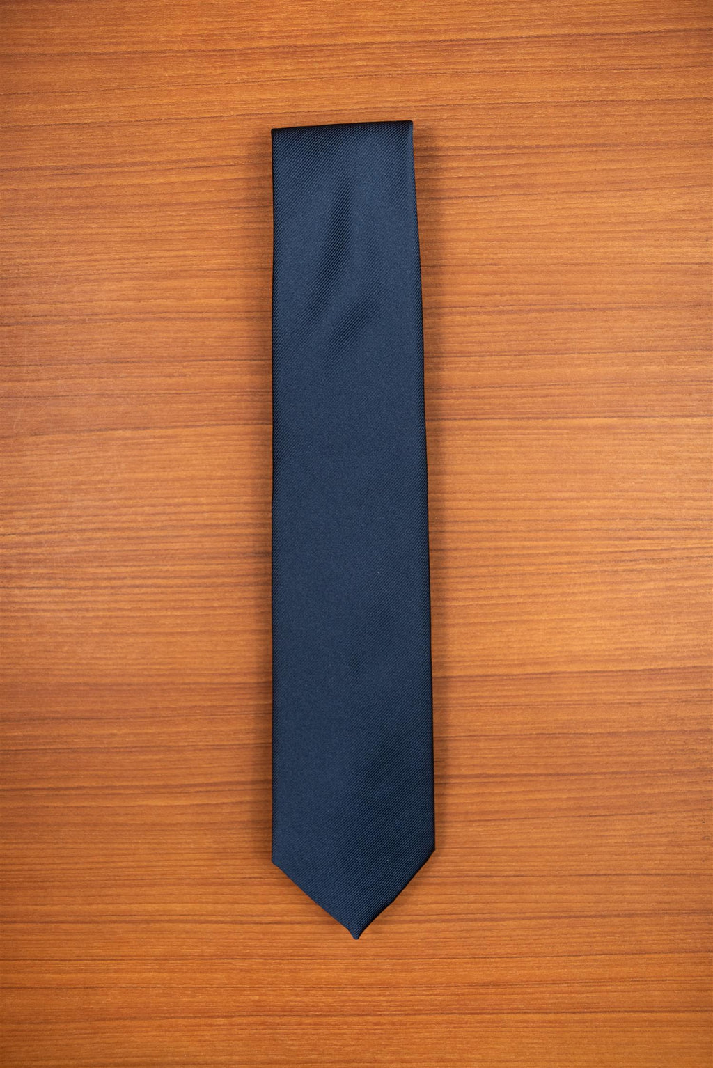 Blue Jacquard 3-Fold Silk Tie