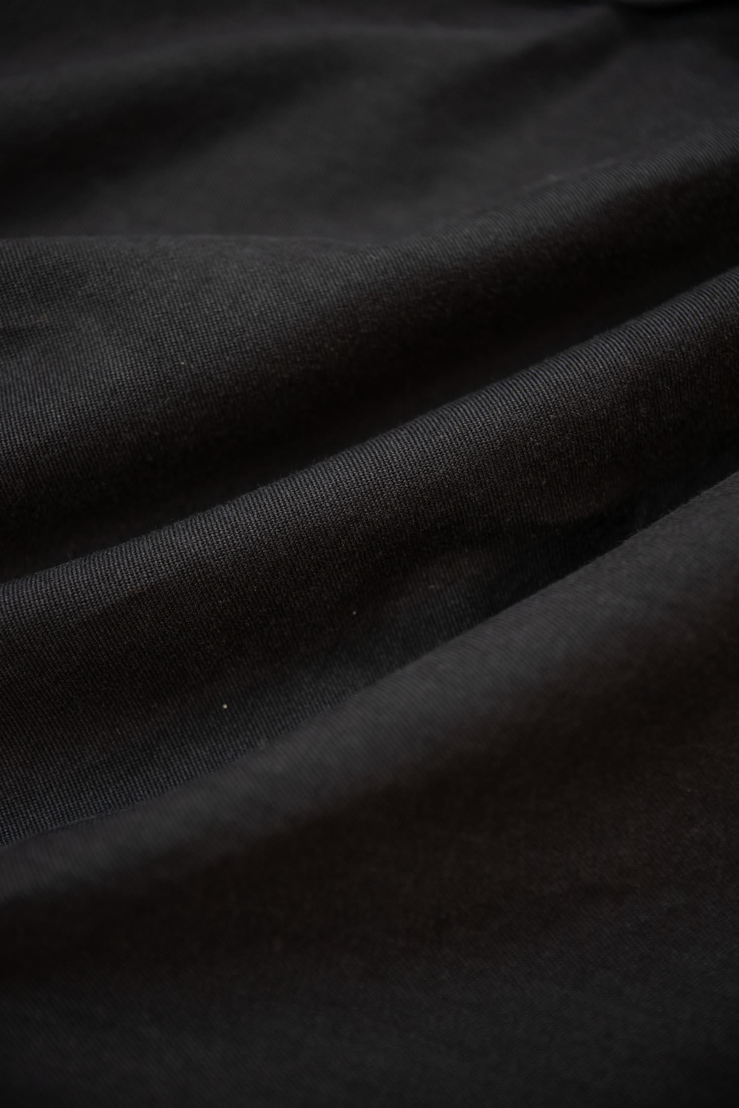 HG Black Denim Button Down Collar Shirt