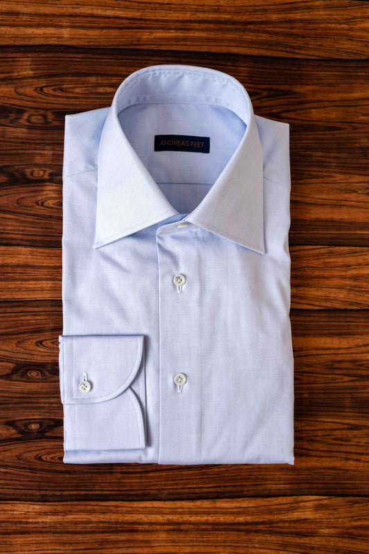 Blue Pin Point Modern Fit Shirt