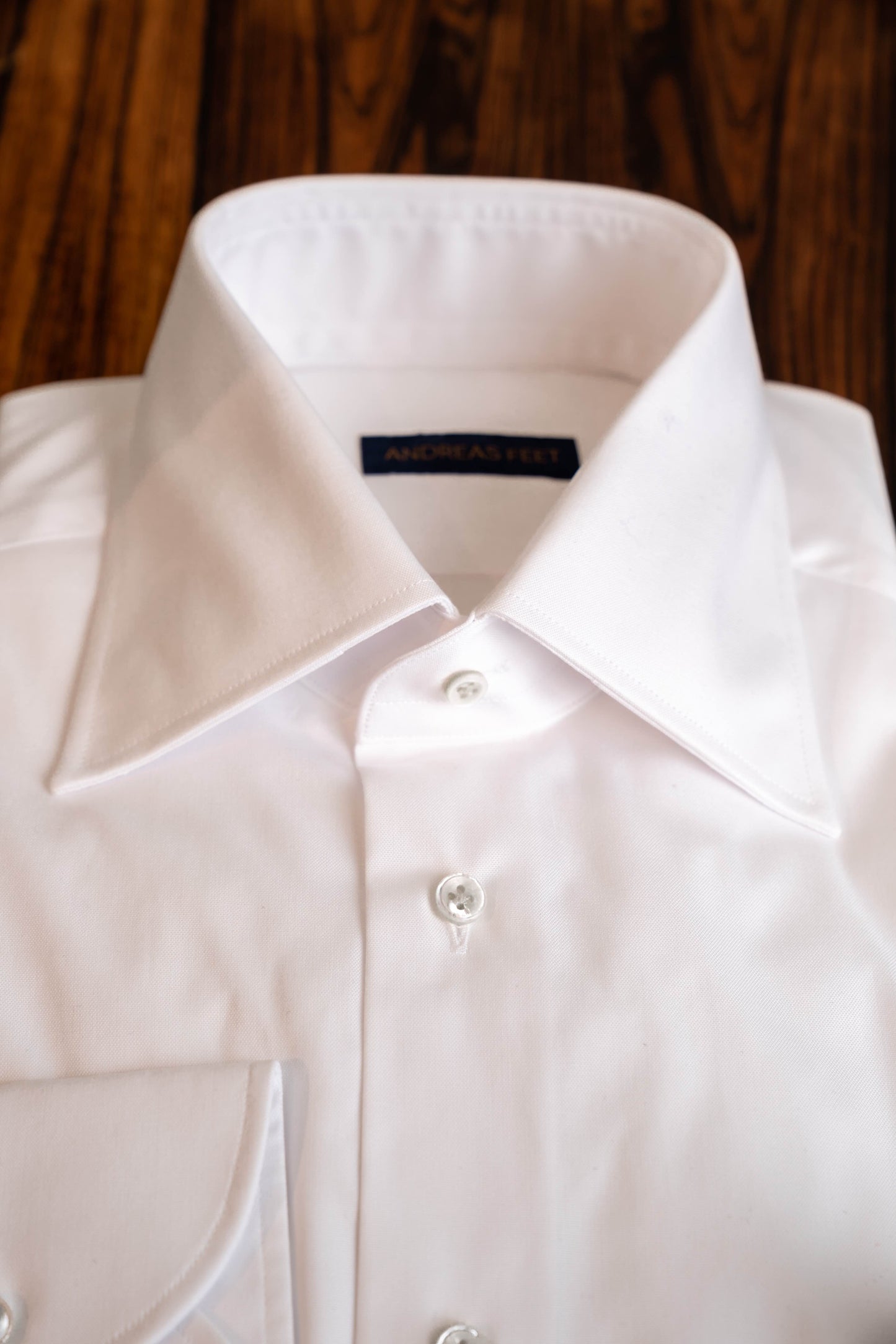 White Pin Point Modern Fit Shirt