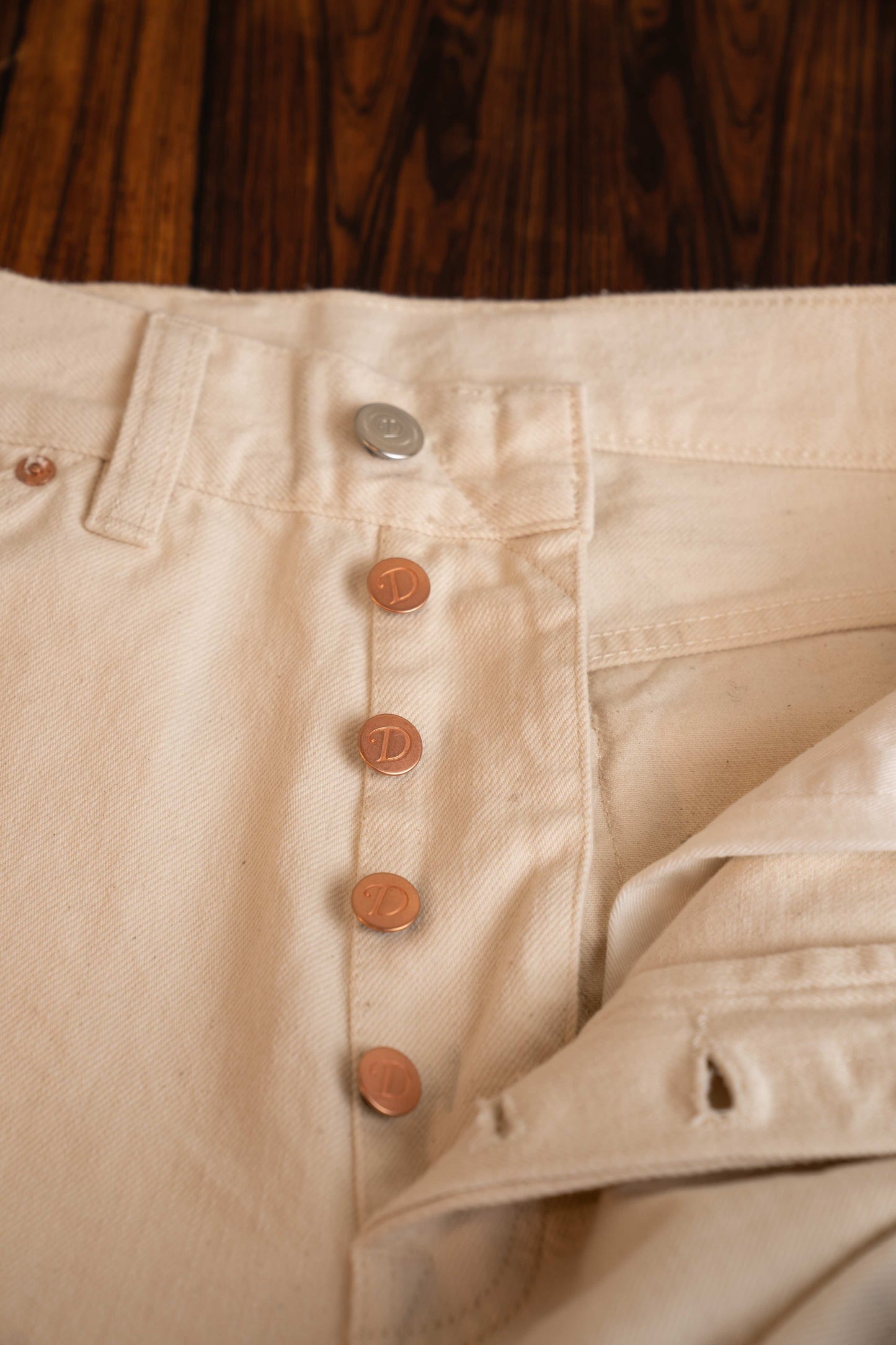 Ecru Jeans NEW Model w/ copper stitching